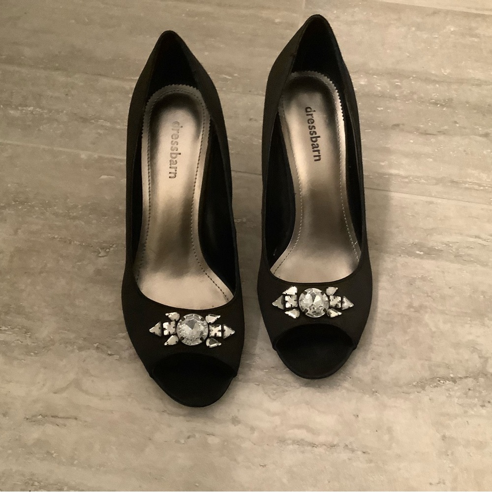 Dress Barn Rhinestone Heels